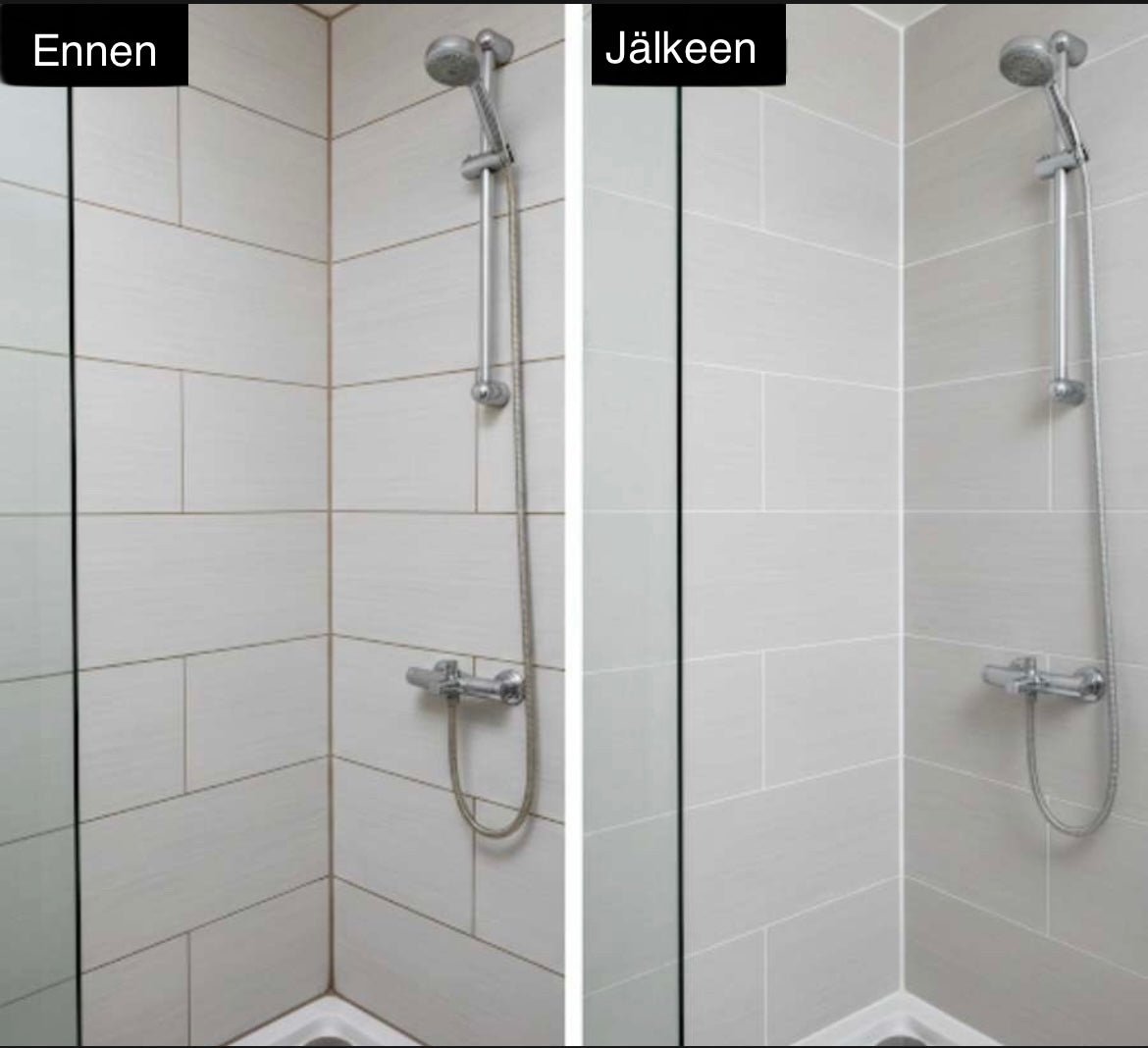 Laattasaumojen ja silikonisaumojen uusiminen  (1-7m²)